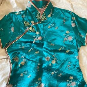 90s oriental style top